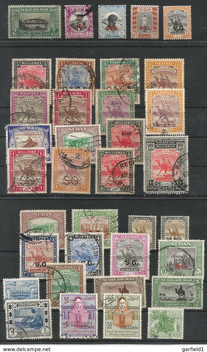 Sudan , Interessantes Gemischtes  Lot (01) - Gestempelt / Used / (o) - Sudan (1954-...)