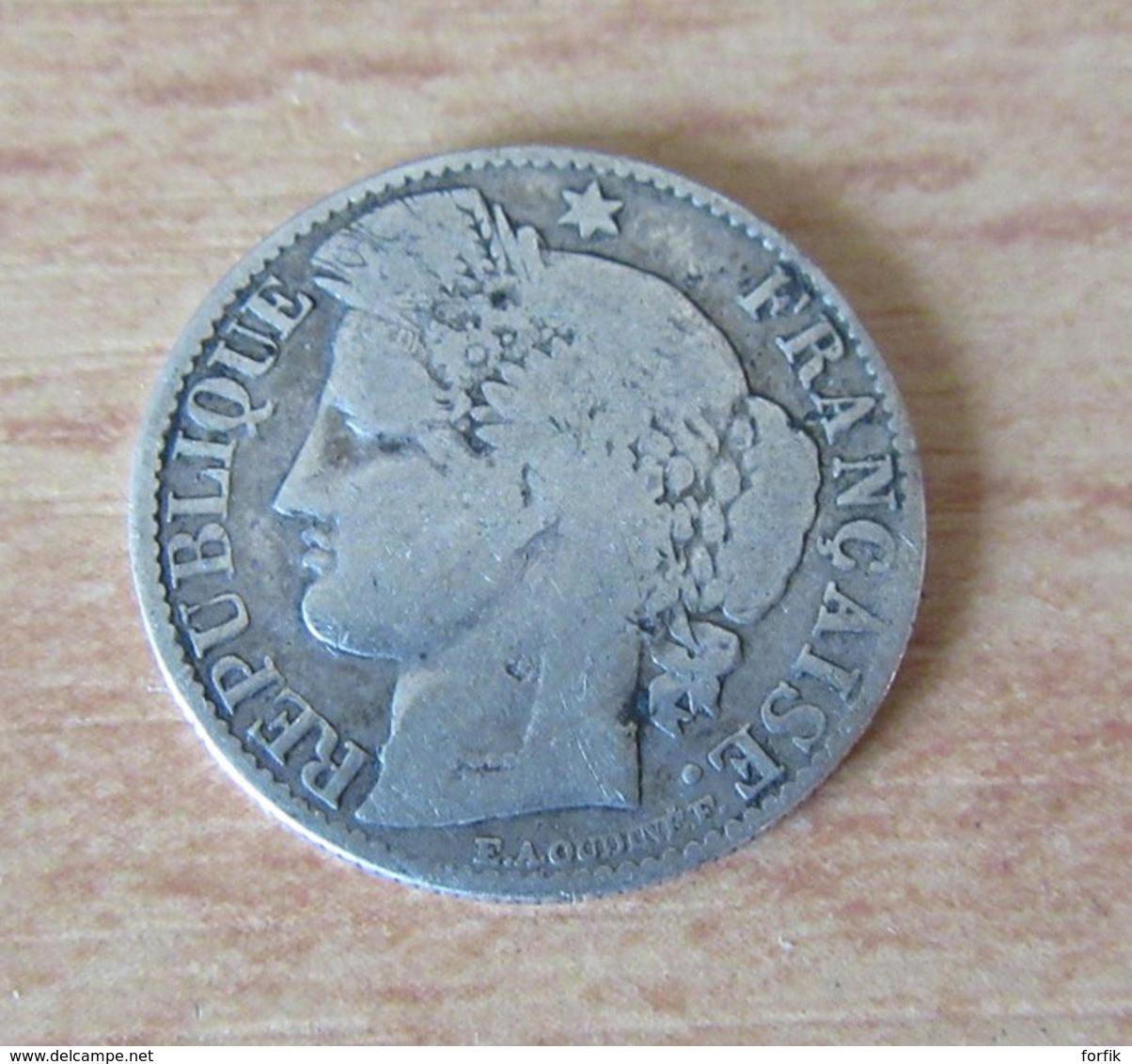 France - Monnaie 50 Centimes Cérès 1895 A En Argent - Other & Unclassified