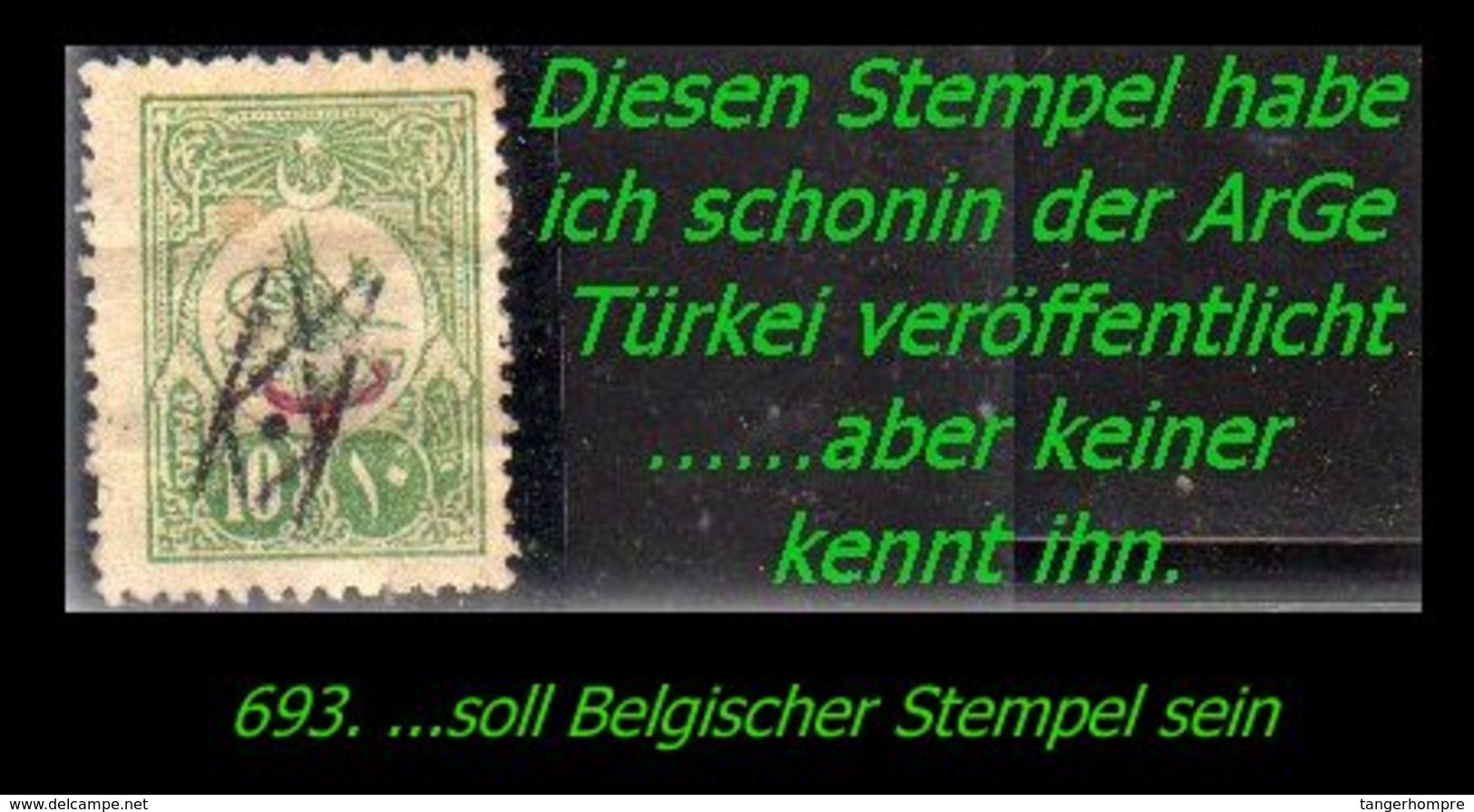 EARLY OTTOMAN SPECIALIZED FOR SPECIALIST, SEE....Stempel - ??? - Gebraucht