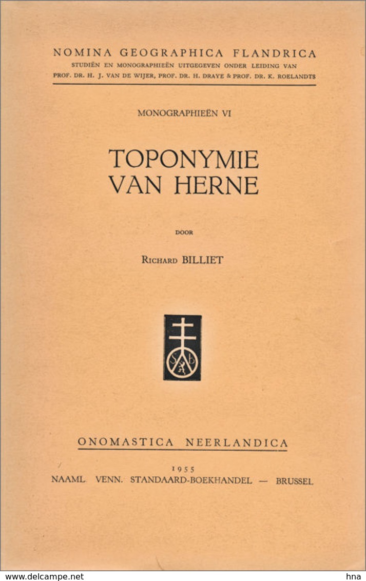 Toponymie Van Herne In Brabant - Aardrijkskunde