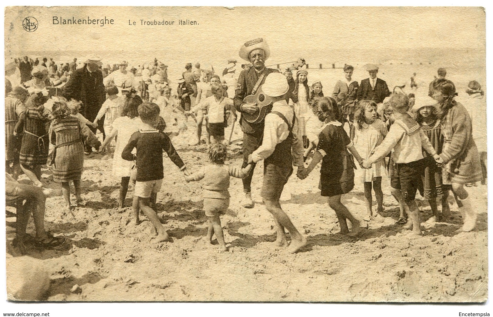 CPA - Carte Postale - Belgique - Blankenberge - Le Troubadour Italien - 1928 (M8217) - Blankenberge