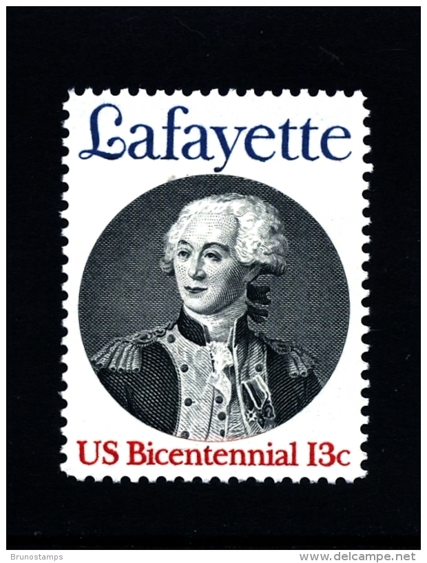 UNITED STATES/USA - 1977  LAFAYETTE  MINT NH - Nuovi