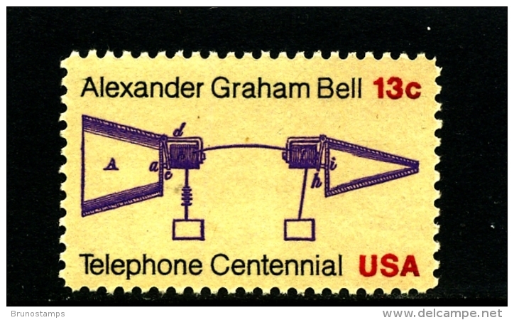 UNITED STATES/USA - 1976  TELEPHONE CENTENNIAL  MINT NH - Neufs