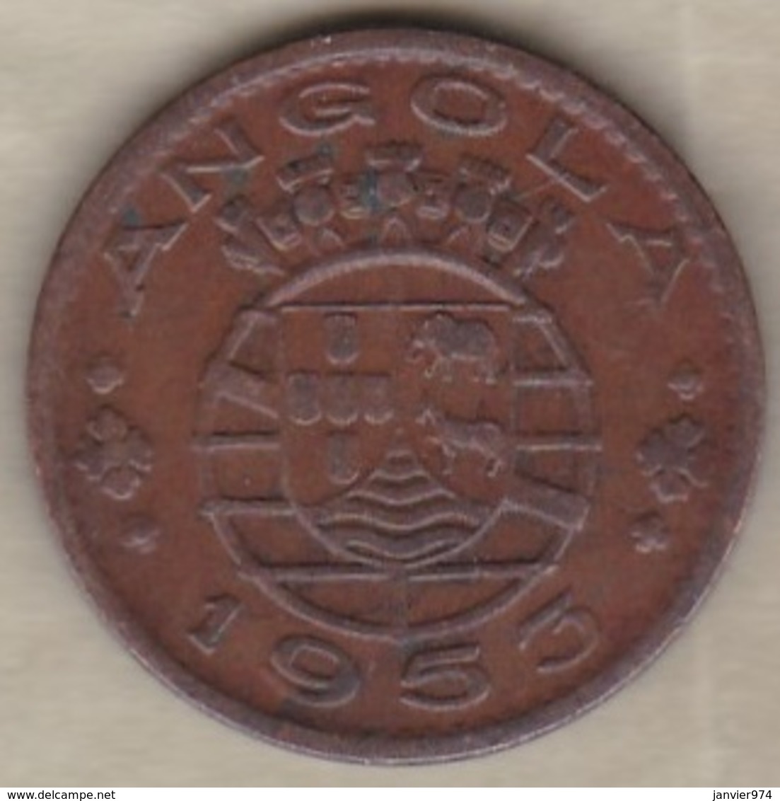 Colonie Portugaise, Angola, 1 Escudo 1953 - Angola