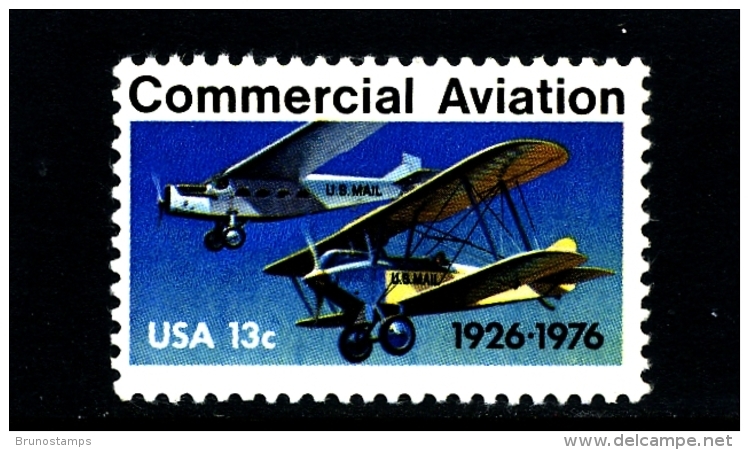 UNITED STATES/USA - 1976  COMMERCIAL AVIATION  MINT NH - Nuovi