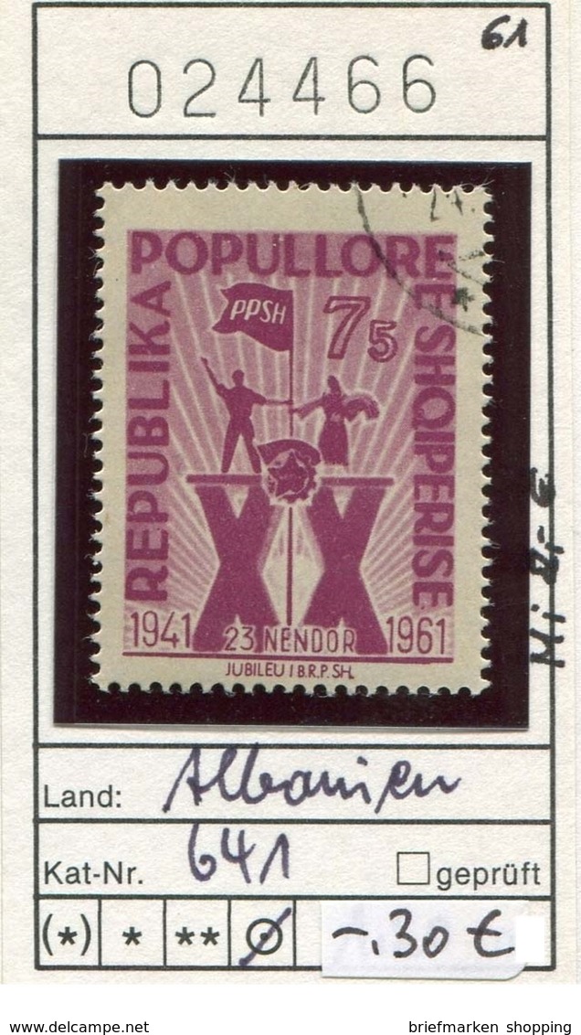 Albanien - Albanie - Albania - Michel 641 - Oo Oblit. Used Gebruikt - Albania