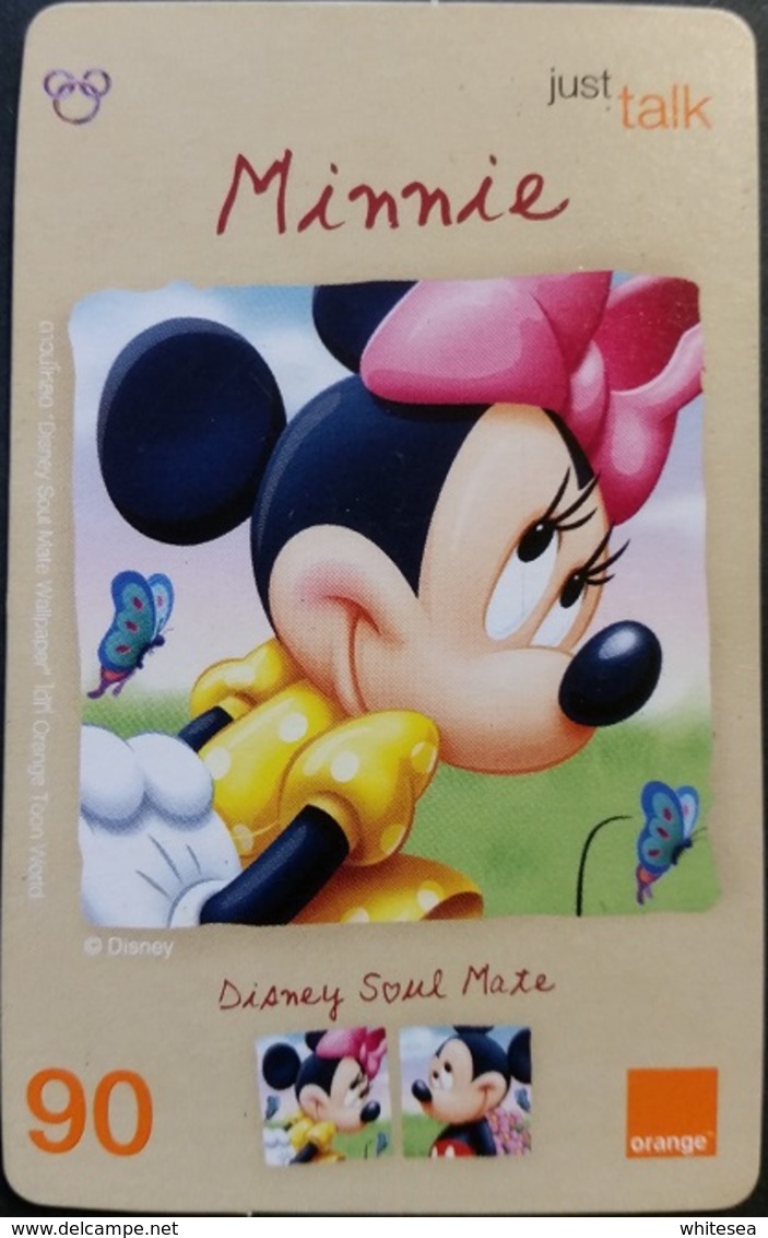 Mobilecard Thailand - Orange - Disney - Minnie - Thaïland