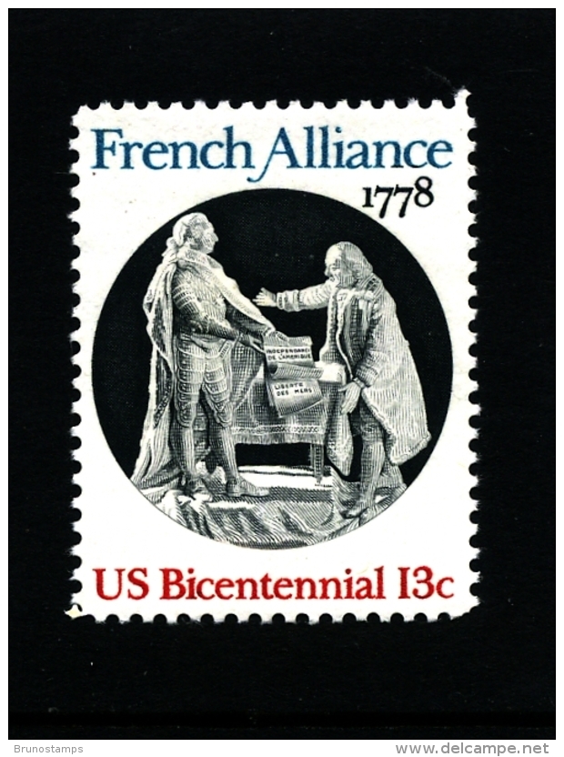 UNITED STATES/USA - 1978  FRENCH ALLIANCE  MINT NH - Nuovi