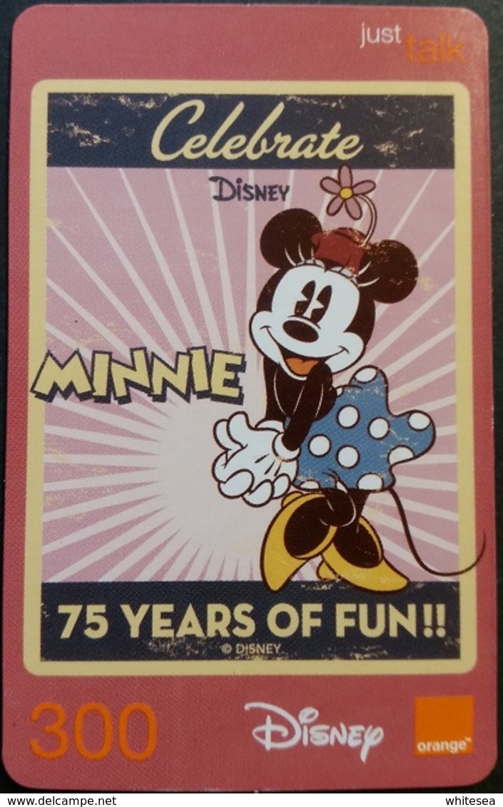 Mobilecard Thailand - Orange - Disney - Minnie (1) - Thaïland