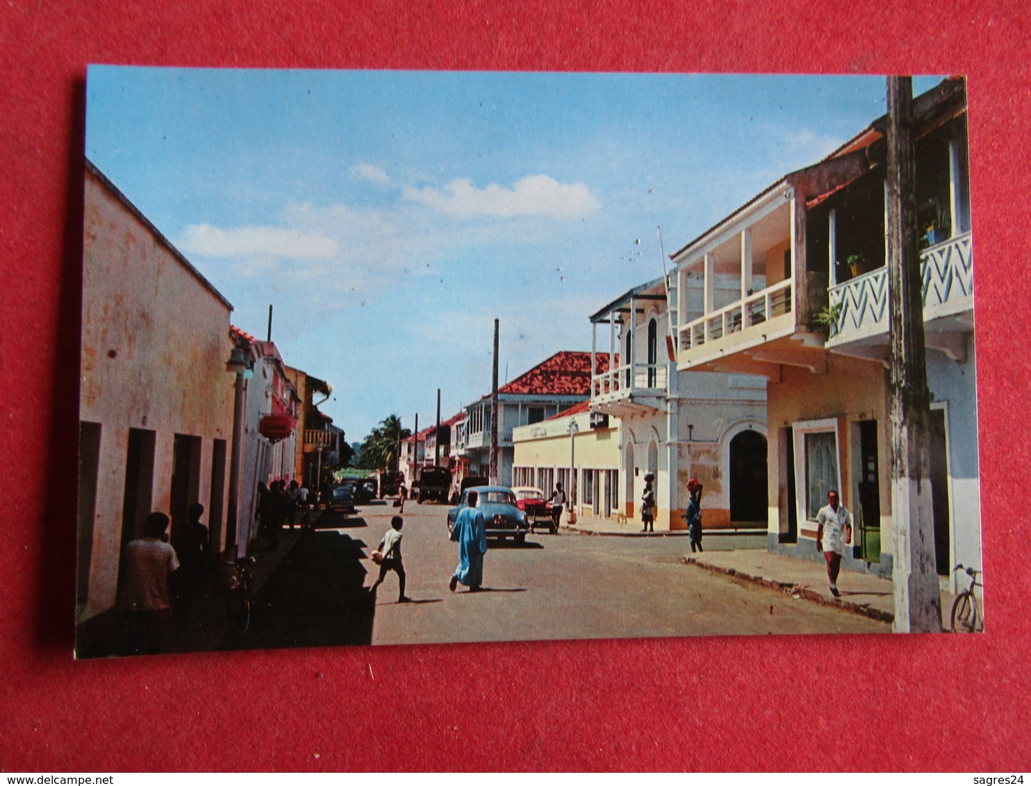 Guinea - Guiné Portuguesa - Bissau - Rua Dr.Oliveira Salazar - Guinea-Bissau