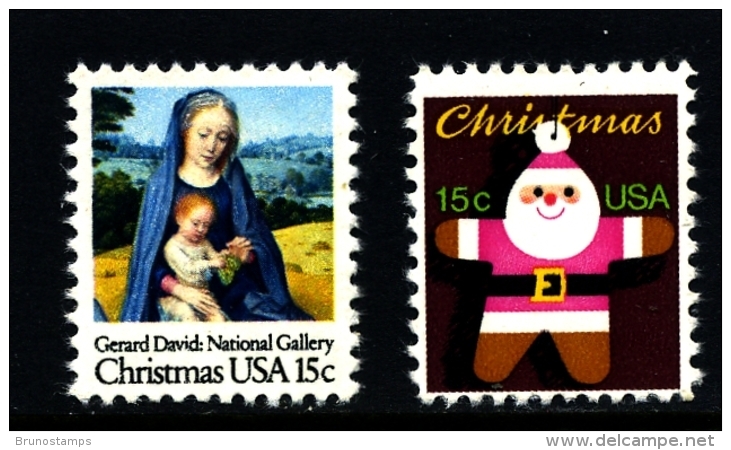 UNITED STATES/USA - 1979  CHRISTMAS  SET  MINT NH - Nuovi