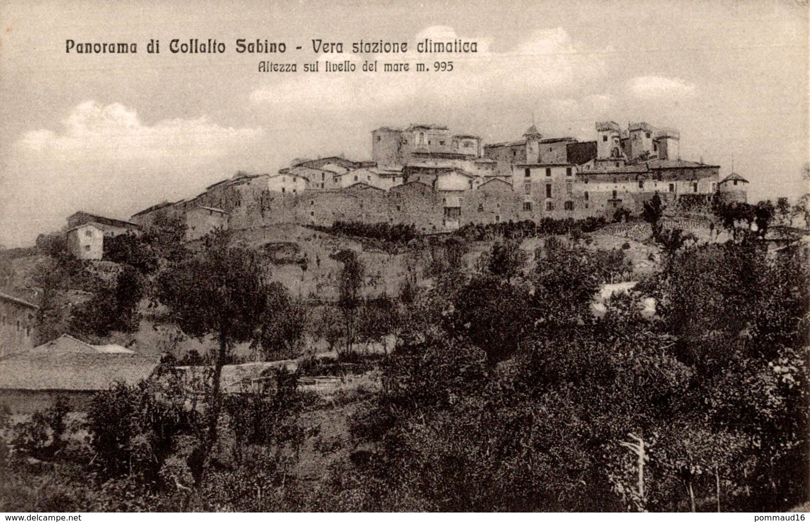 CPA Panorama Di Collalto Sabino Vera Stazione Climatica - Rieti