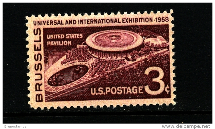 UNITED STATES/USA - 1958  BRUSSELS UNIVERSAL EXIBITION  MINT NH - Nuovi