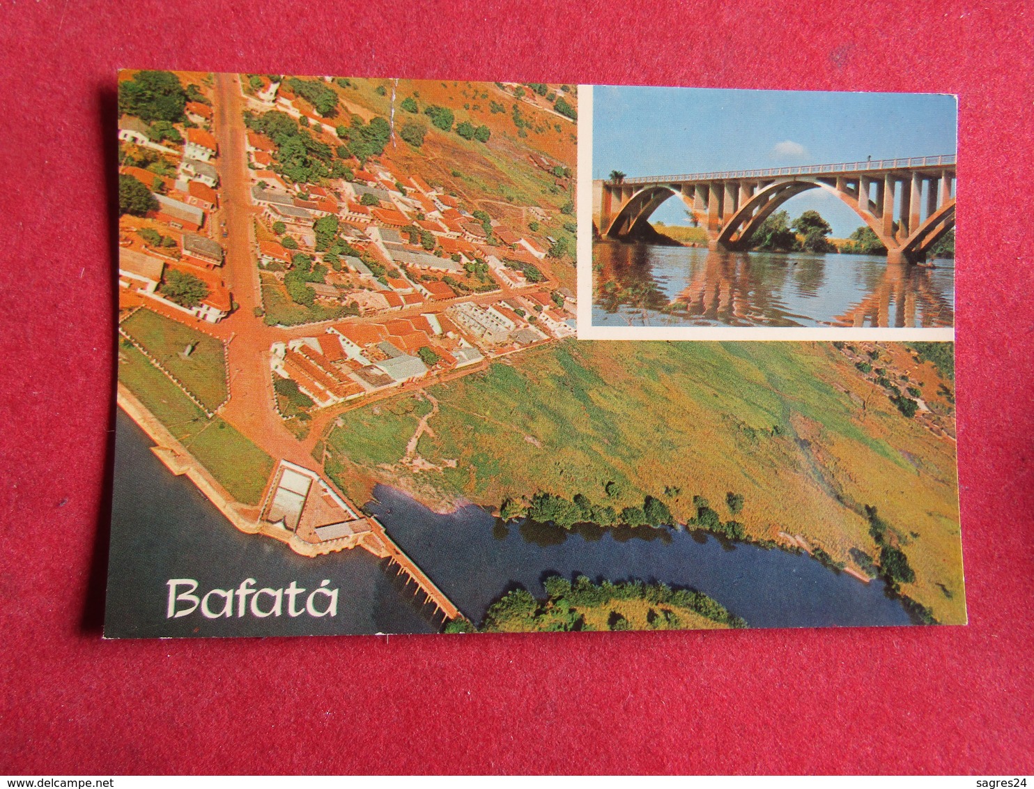 Guinea - Guiné Portuguesa - Bafatá - Ponte E Vista Aérea Parcial - Guinea-Bissau