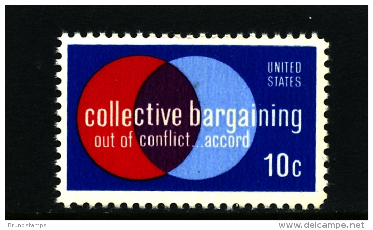 UNITED STATES/USA - 1975  COLLECTIVE BARGAINING  MINT NH - Nuovi