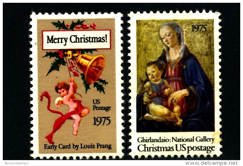 UNITED STATES/USA - 1975  CHRISTMAS  SET  MINT NH - Nuovi