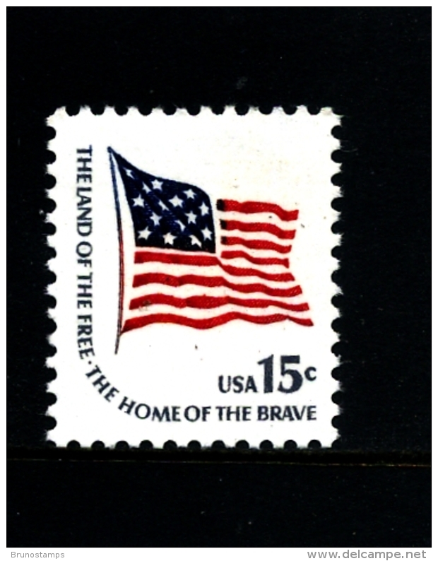 UNITED STATES/USA - 1978  15c.  FLAG  MINT NH - Nuovi