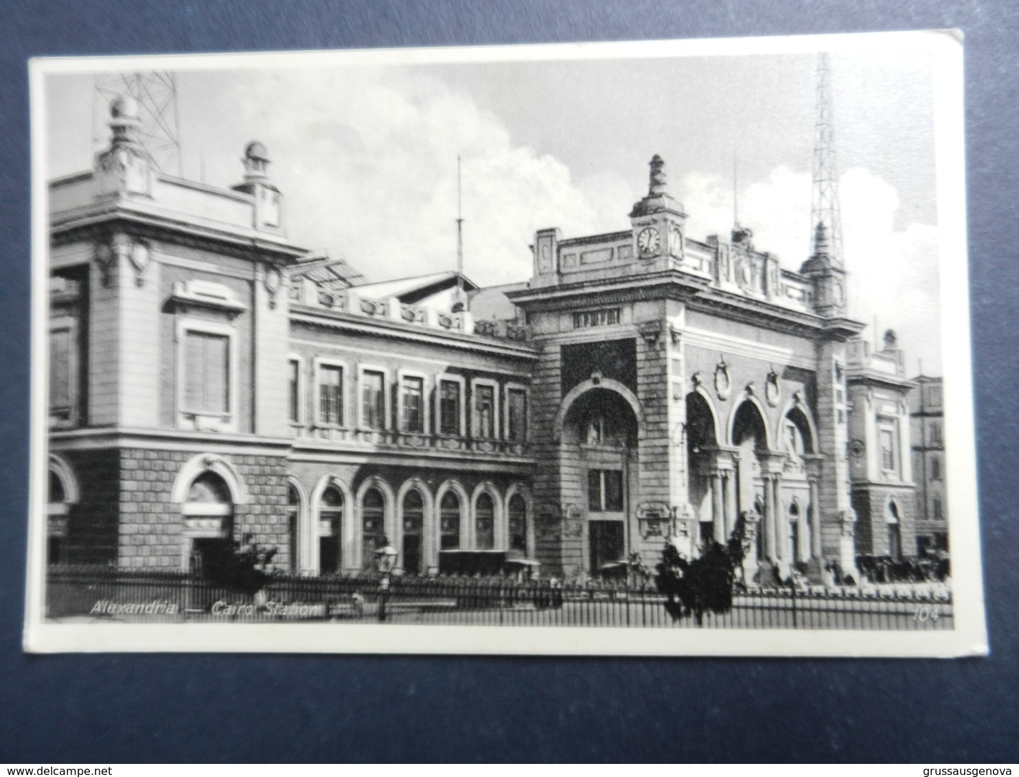 19925) ALEXANDRIA CAIRO STATION NON VIAGGIATA - Alexandria