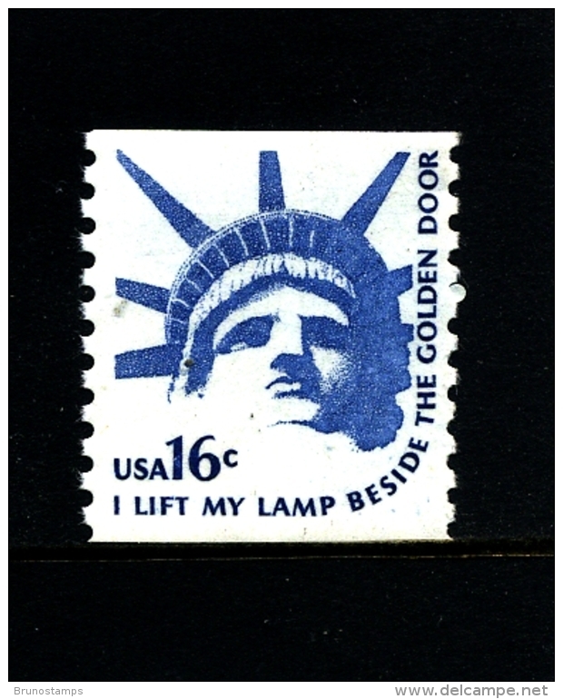 UNITED STATES/USA - 1975  16c.  LIBERTY  COIL PERF. 10 VERT  MINT NH - Nuovi