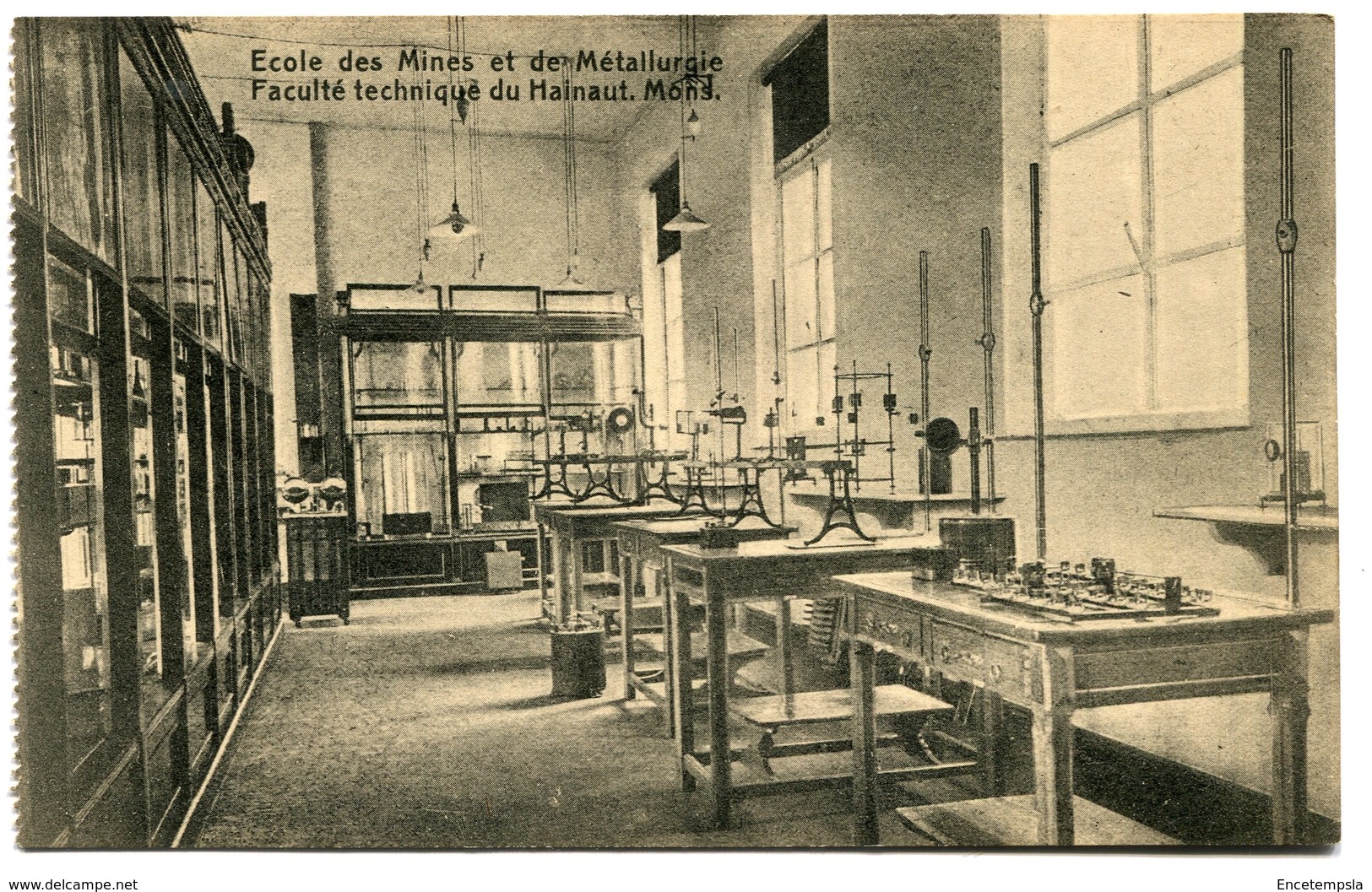 CPA - Carte Postale - Belgique - Mons - Ecole Des Mines Et De Métallurgie - Laboratoire D'électrométrie (M8229) - Mons