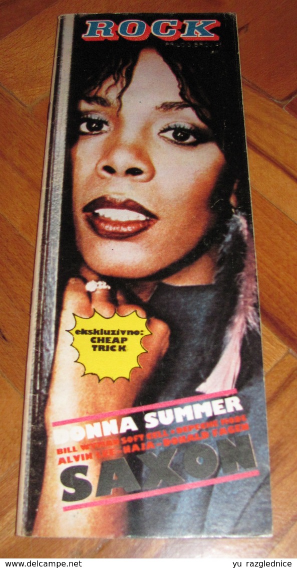 Donna Summer - ROCK Yugoslavian February 1983 EXTREMELY RARE ITEM - Magazines