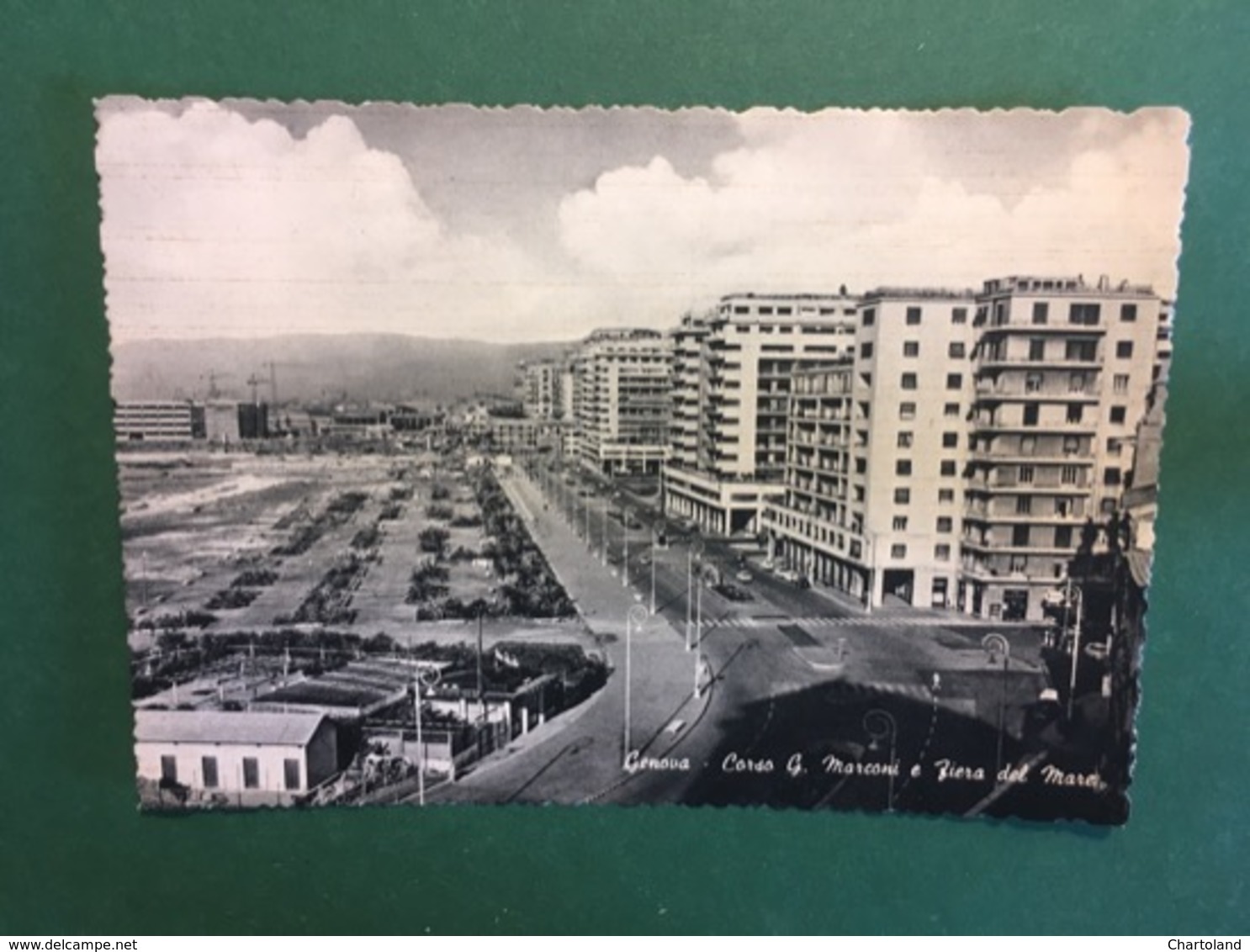 Cartolina Genova - Corso G. Marconi E Fiara Del Mare - 1930 Ca. - Genova