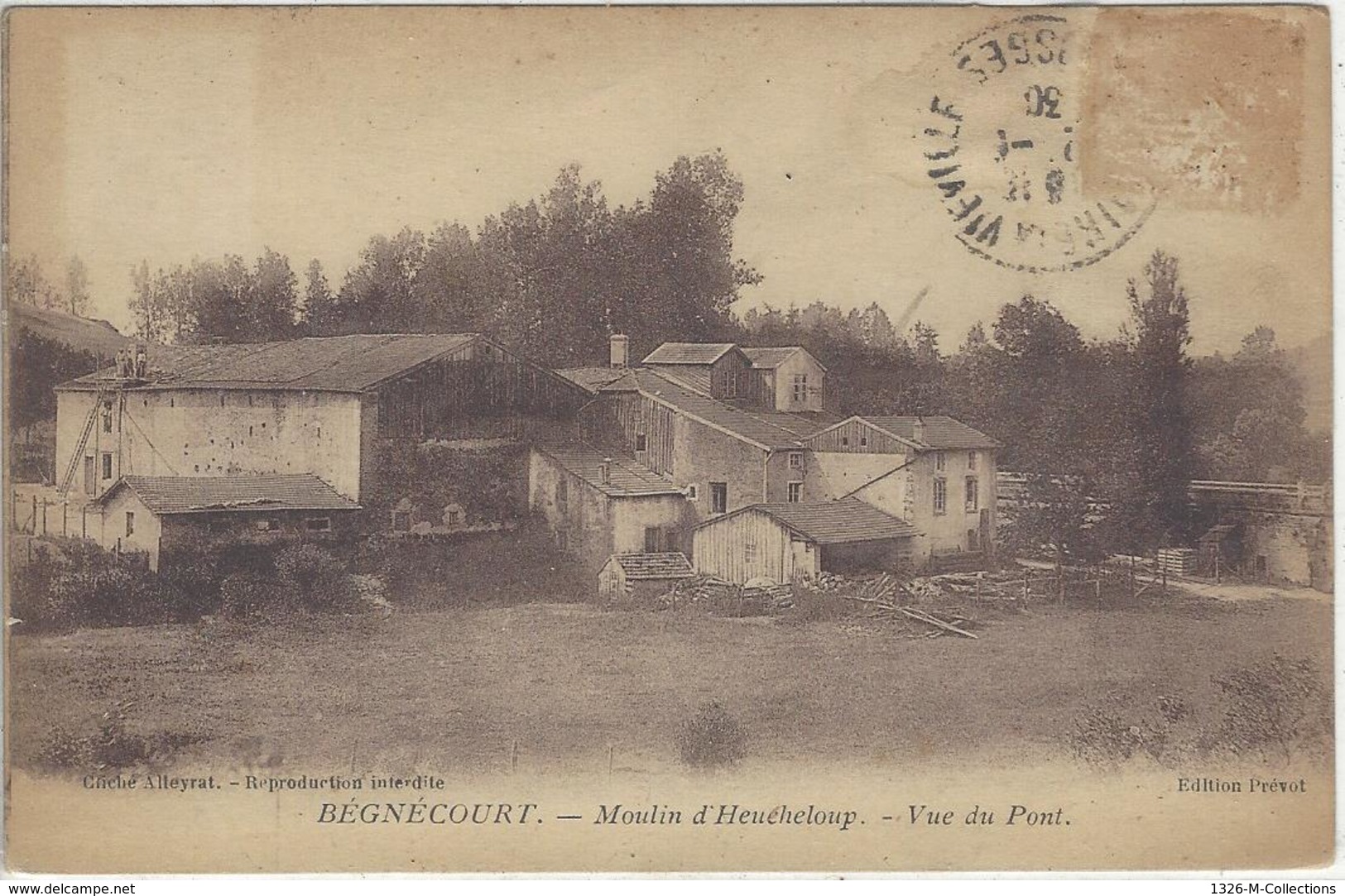 CPA Dept 88 BEGNECOURT Moulin - Other & Unclassified