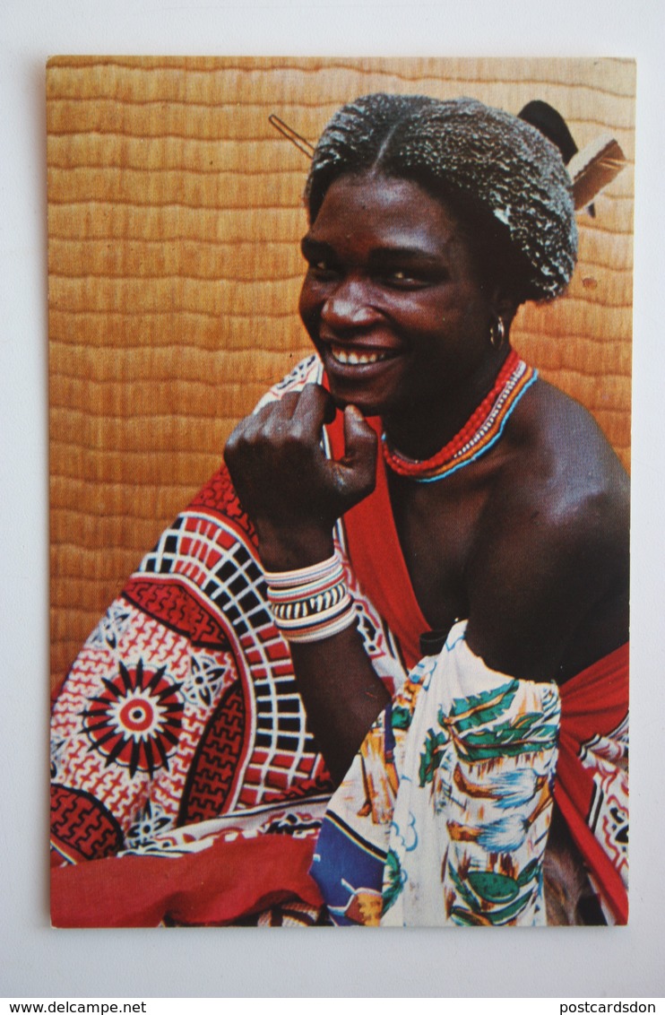 A Swazi Young Man, Swaziland Postcard - Swasiland