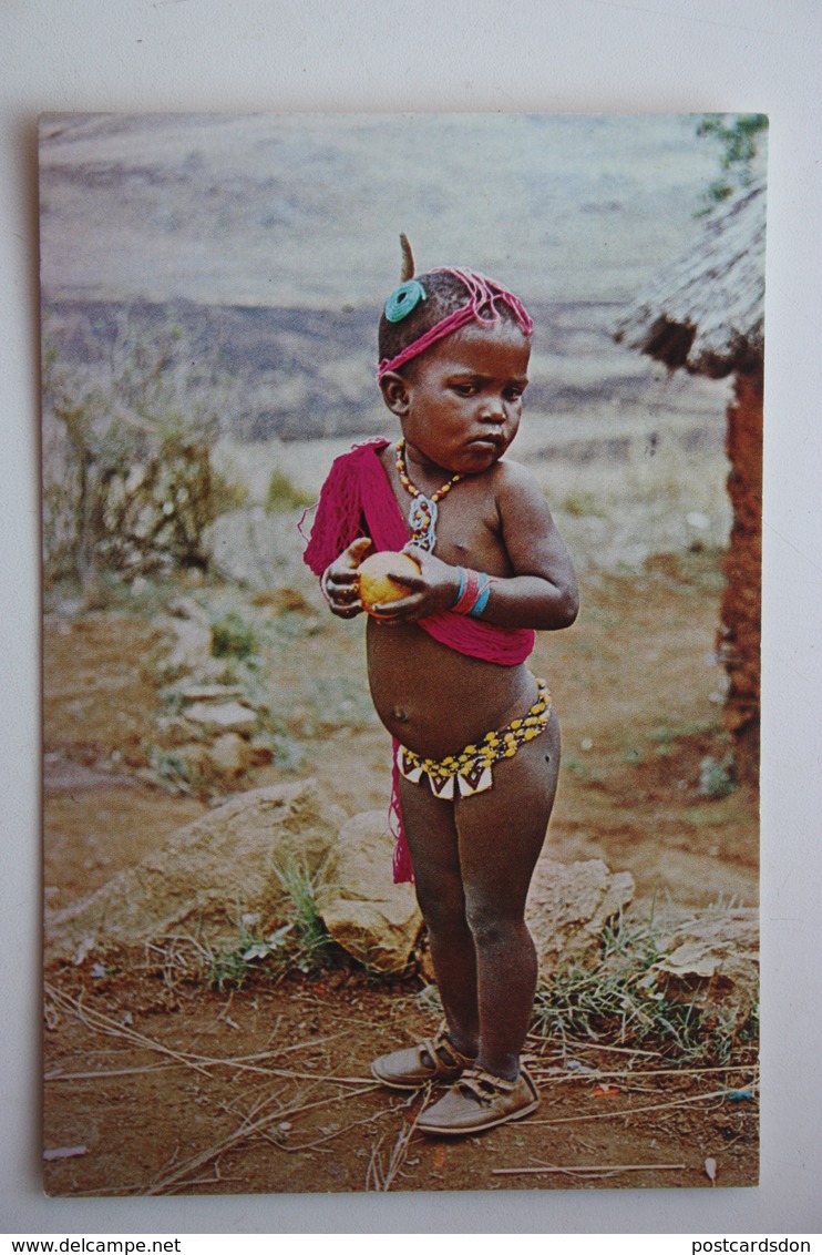 Swaziland : Little Girl , Swaziland Postcard - Swaziland
