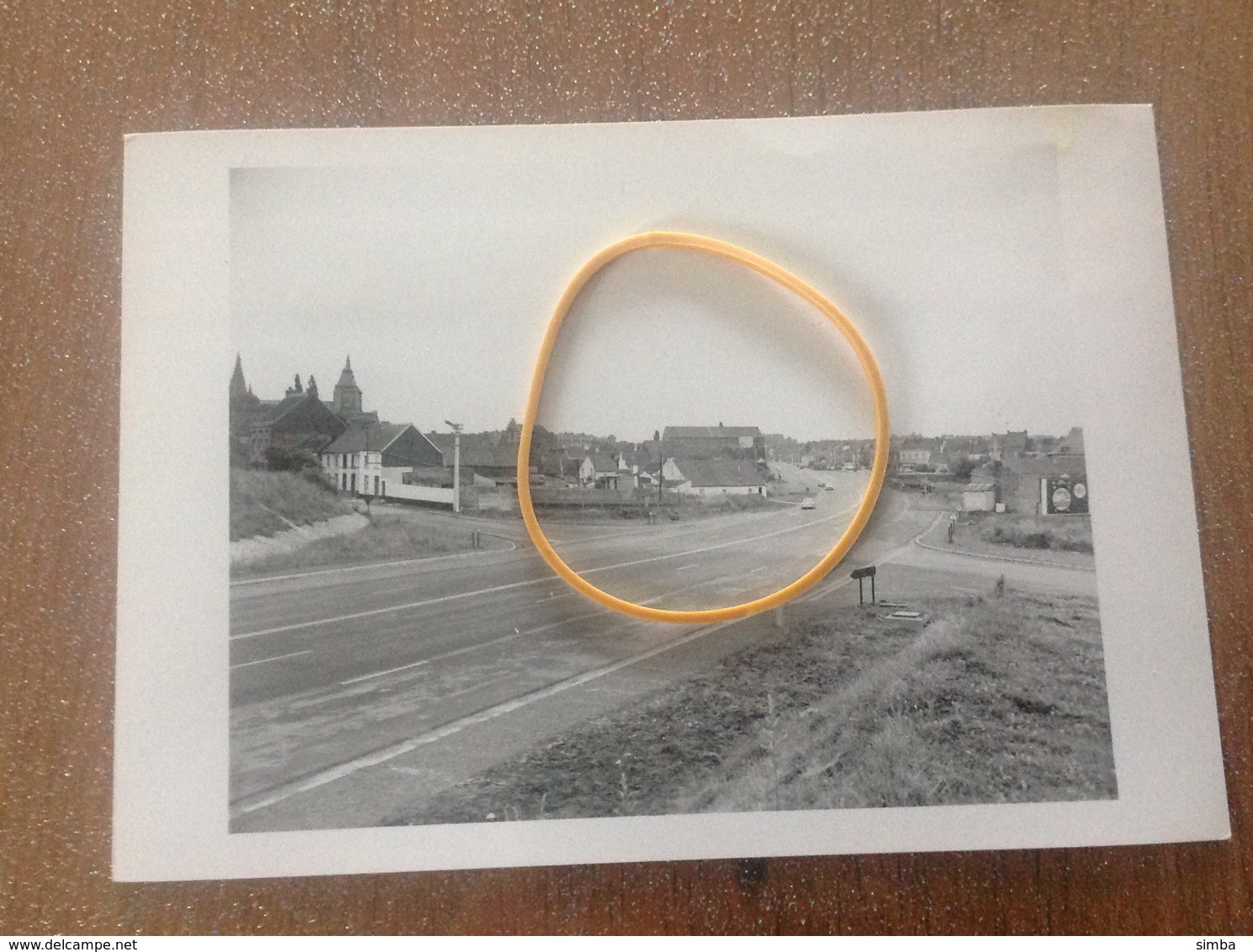 Soignies Carrefour Du Chemin De Steenkerque Vue De 1963 - Soignies