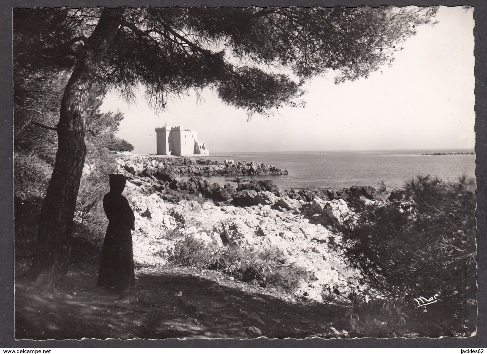 98640/ CANNES, Ile Saint-Honorat, Abbaye De Lérins, Monastère Fortifié Du XIe. Vu De L'Ouest - Cannes