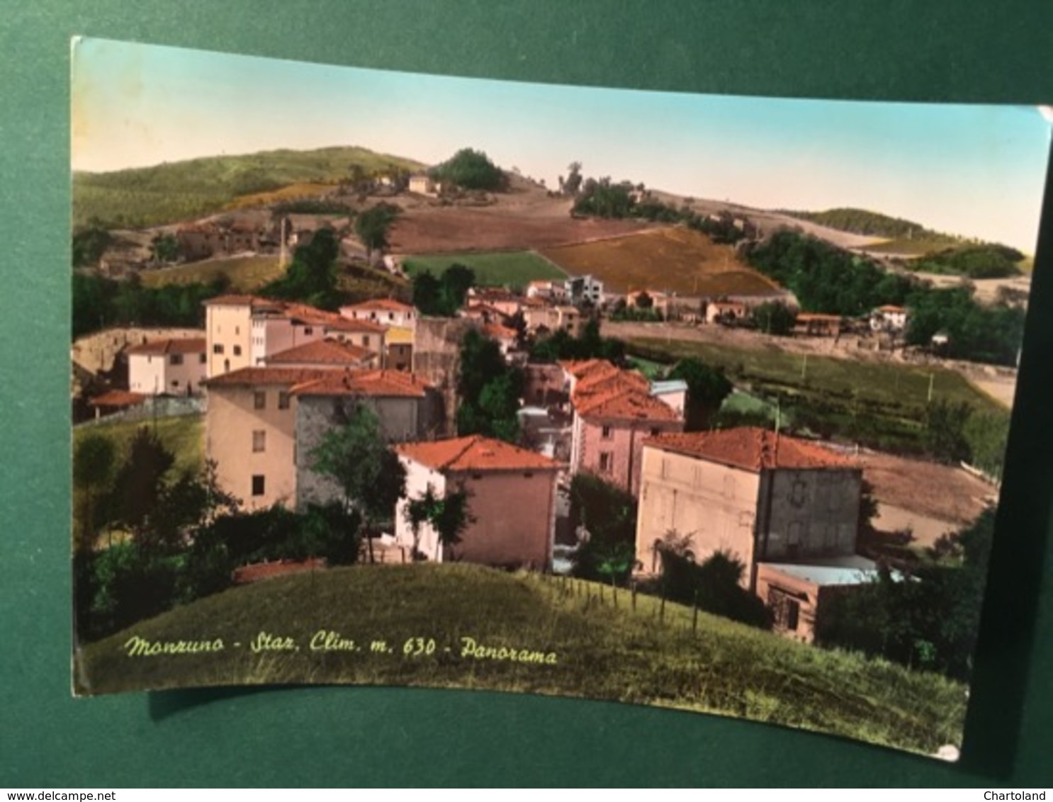 Cartolina Monzuno - Staz. Clim. M.630 - Panorama - 1960 - Bologna