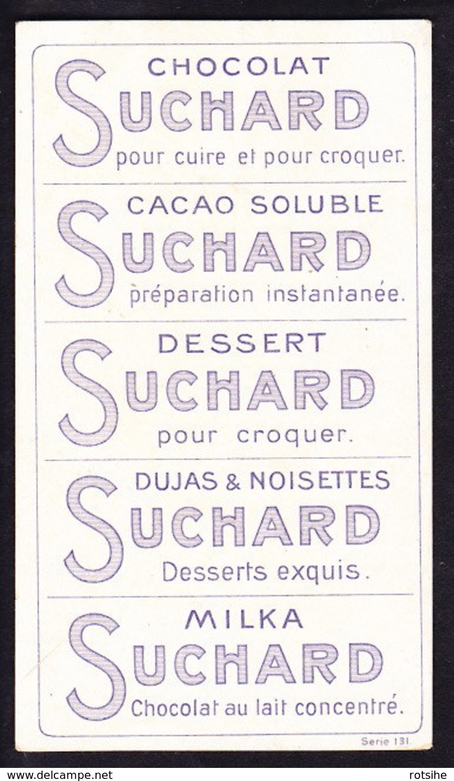 CHROMO Chocolat SUCHARD     Animaux  Poissons Exotiques   Esturgeon  Serie 131 - Suchard