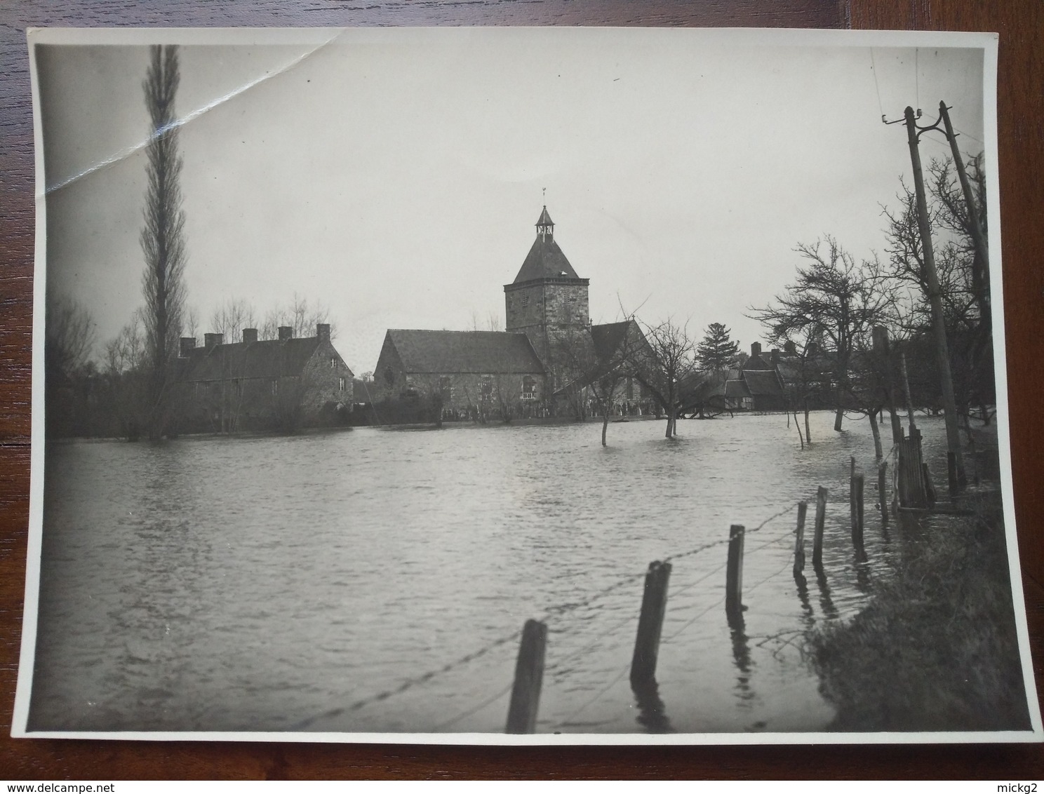 Photo Innondation Avranches Decembre 1925 - Janvier 1926 - Luoghi