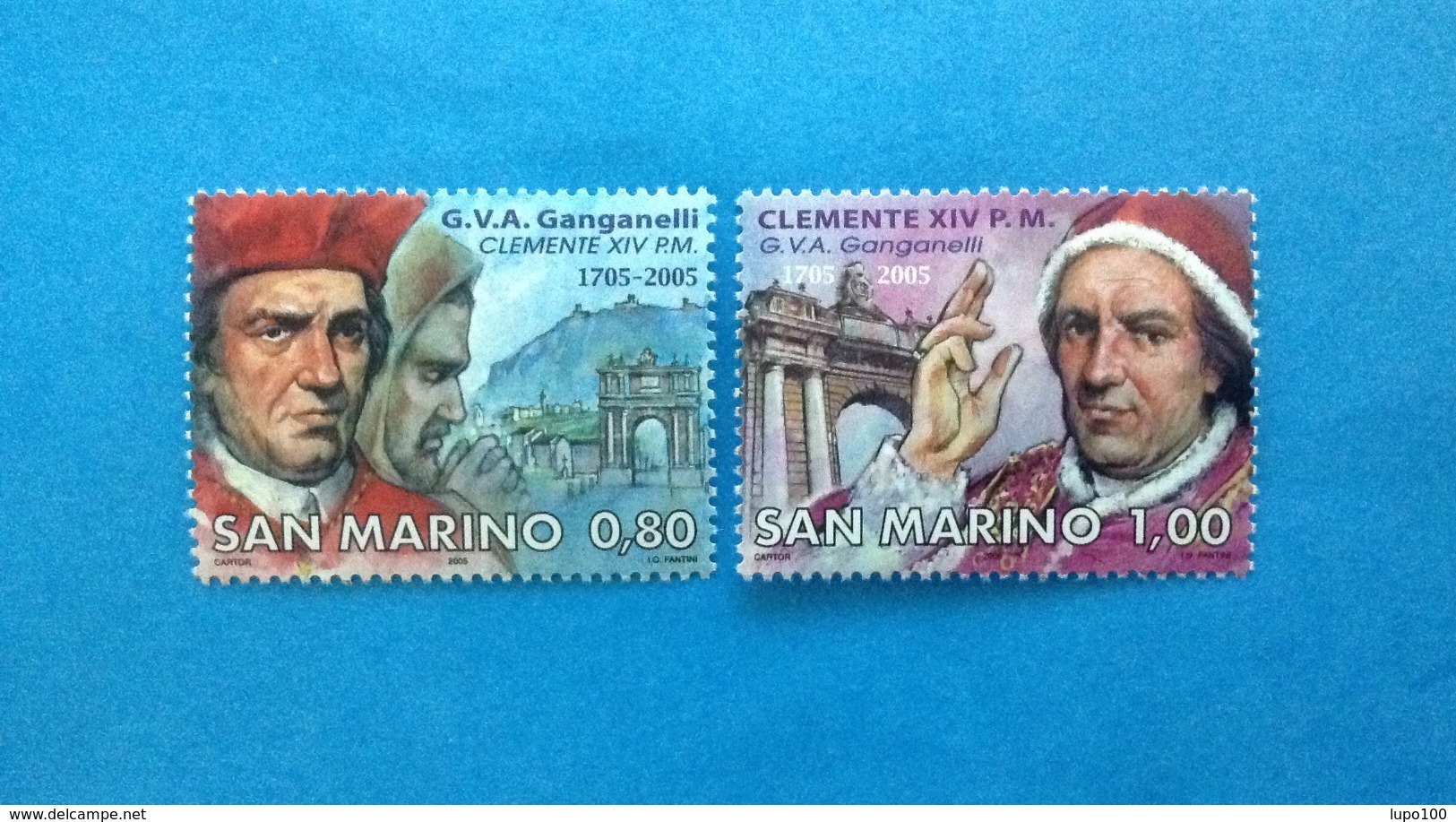 2005 SAN MARINO FRANCOBOLLI NUOVI STAMPS NEW MNH** - PAPA CLEMENTE XIV - - Nuovi