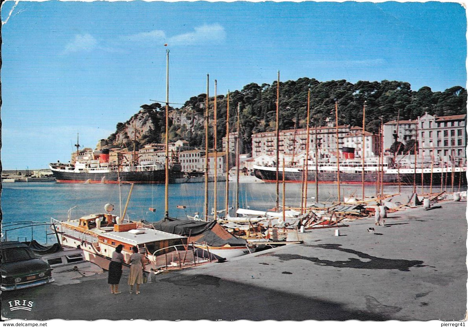 CPA-1960-06-NICE-PORT-Les COURRIERS De La CORSE/Le SAN PIERO CORSO ? A Droite Le CYRNOS-Edit Iris -BE - Ferries