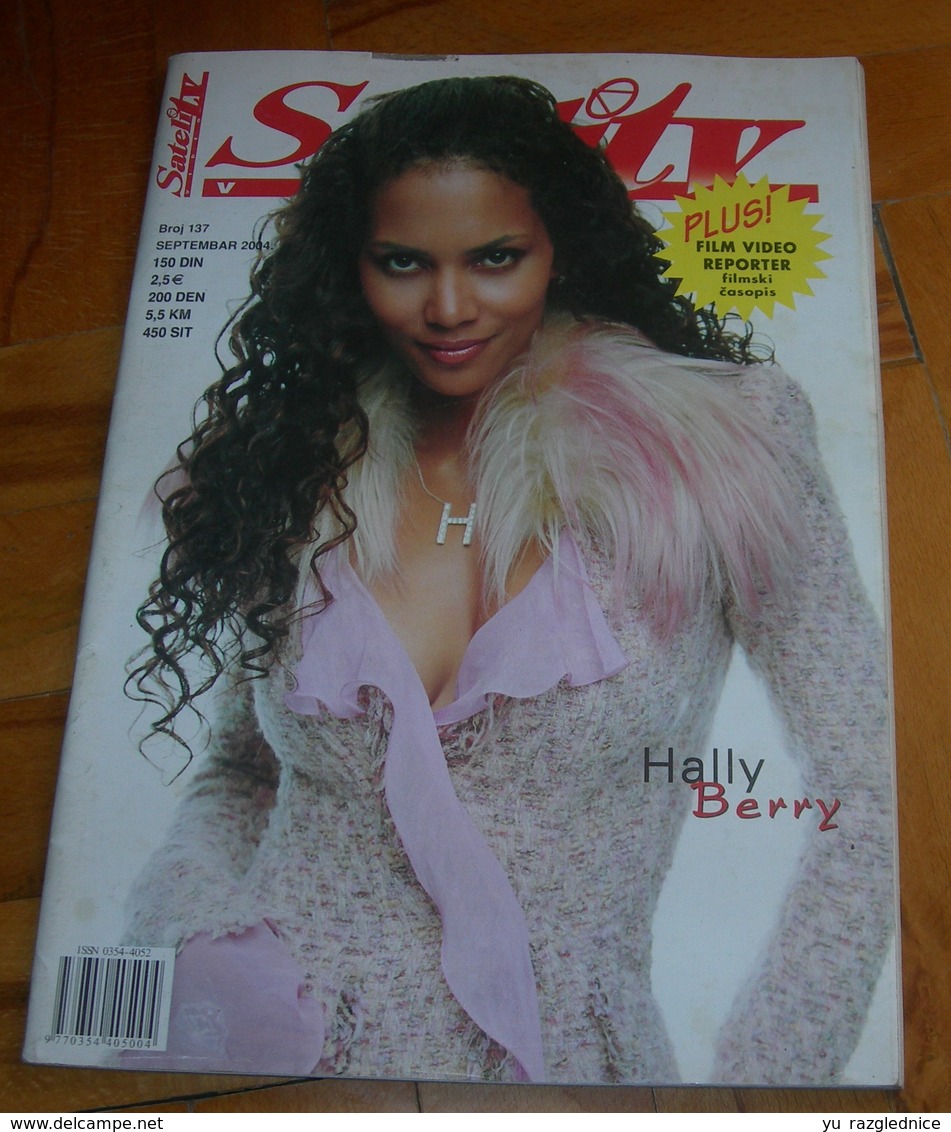 Halle Berry - SATELIT TV Serbian September 2004 VERY RARE - Magazines