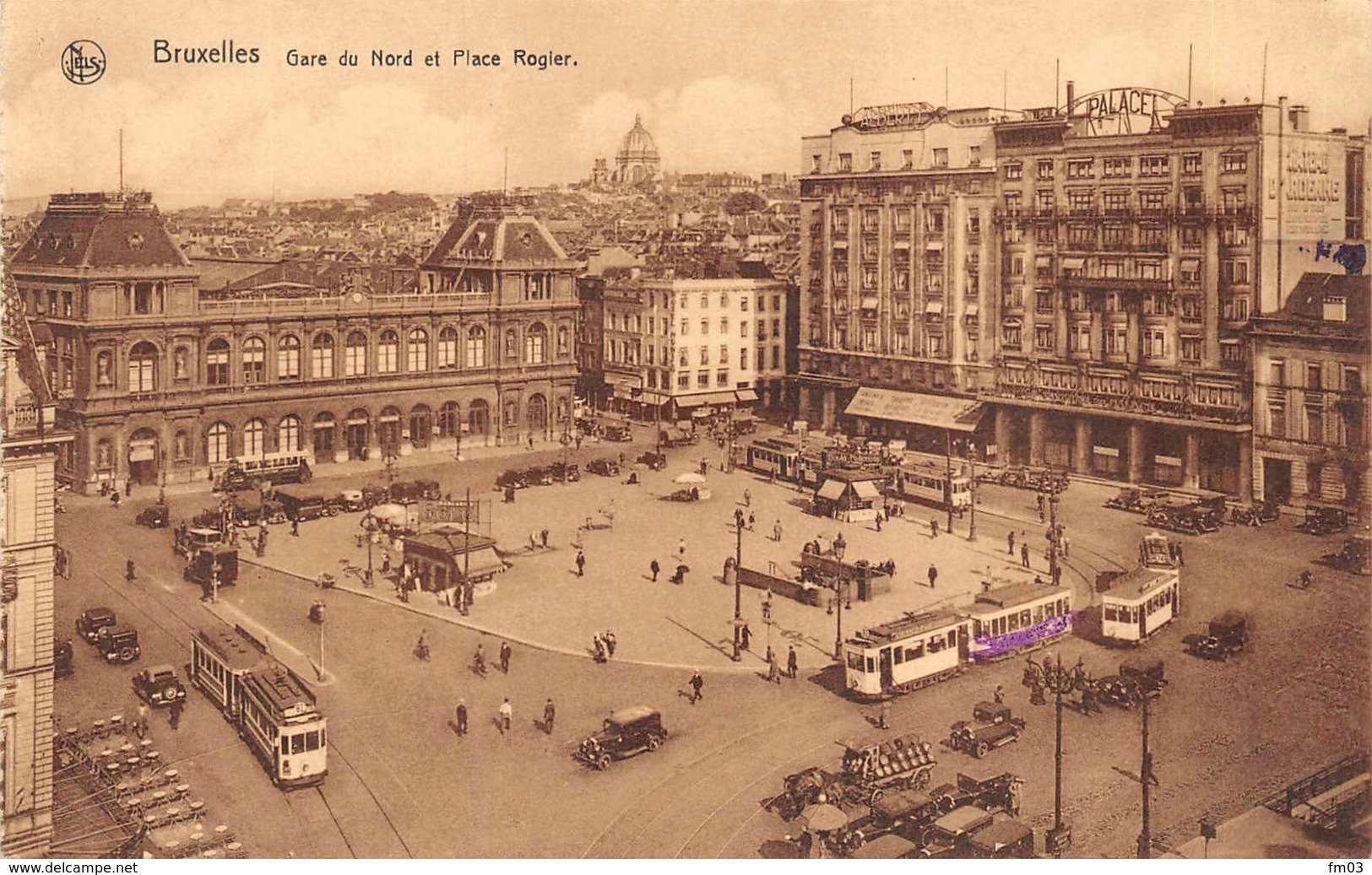 Bruxelles Schaerbeek Tramway Tram Gare Du Nord - Chemins De Fer, Gares