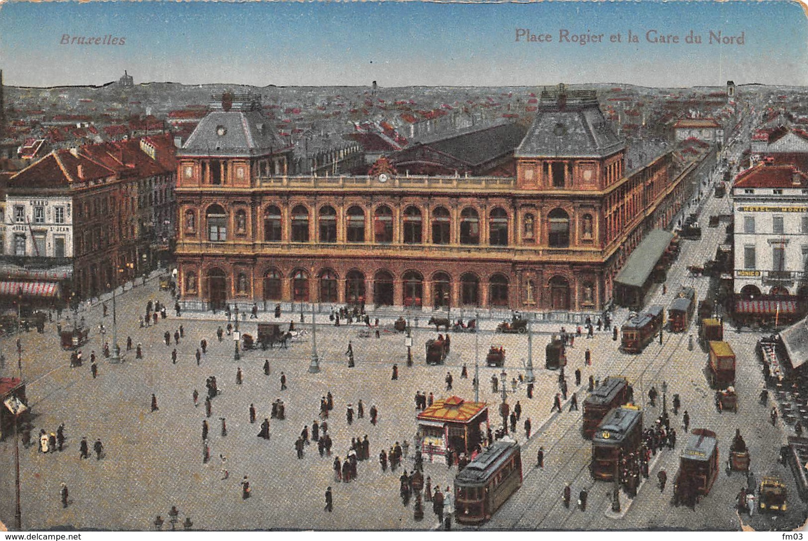 Bruxelles Schaerbeek Tramway Tram Gare Du Nord - Schienenverkehr - Bahnhöfe