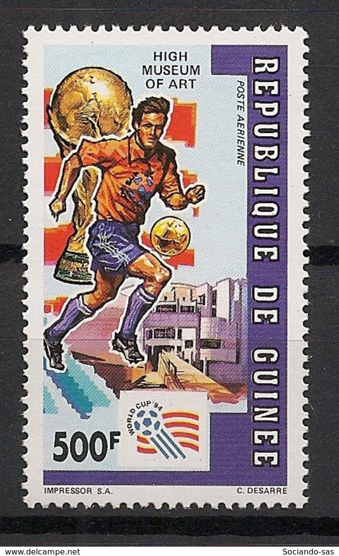 Guinée - 1992 - Poste Aérienne PA N°Yv. 268 - Football US '94 - Neuf Luxe ** / MNH / Postfrisch - 1994 – USA