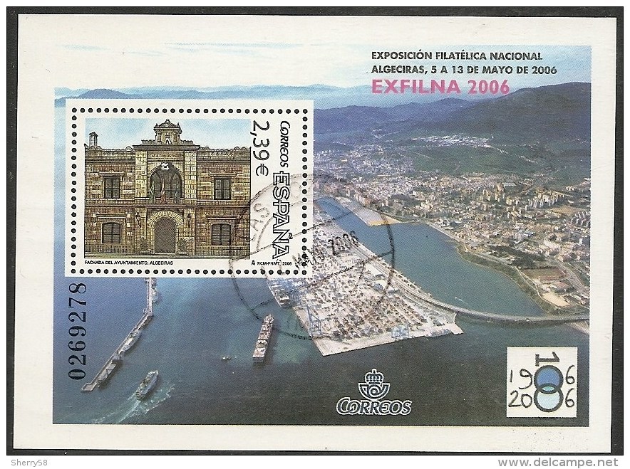 2006-ED. 4236 H.B.-EXFILNA'06.ALGECIRAS (CADIZ)-USADO- - Usados