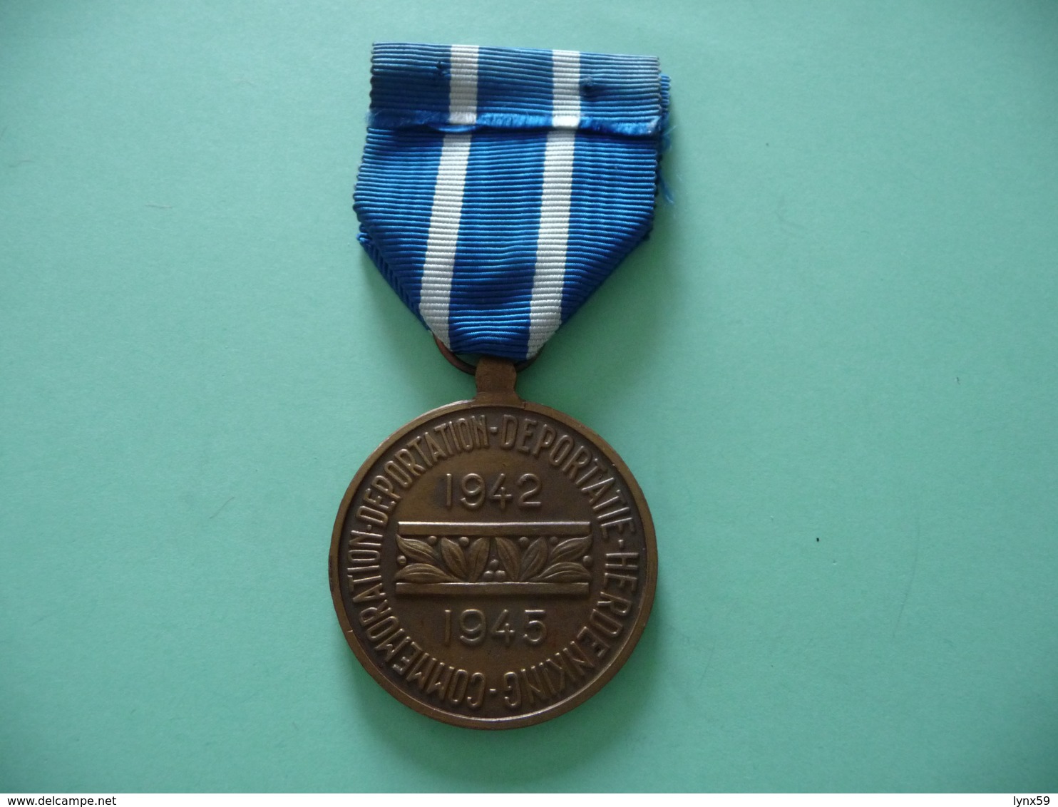 Médaille Belge Déportation  1942 1945 - 1939-45