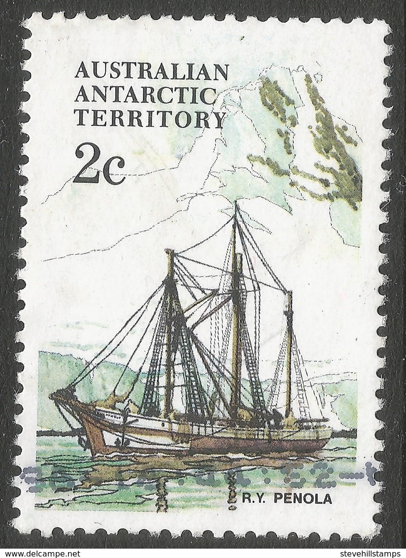 Australian Antarctic Territory. 1979 Ships. 2c Used. SG 38 - Used Stamps