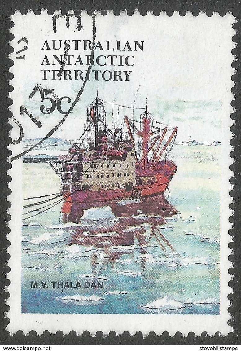 Australian Antarctic Territory. 1979 Ships. 5c Used. SG 39 - Used Stamps