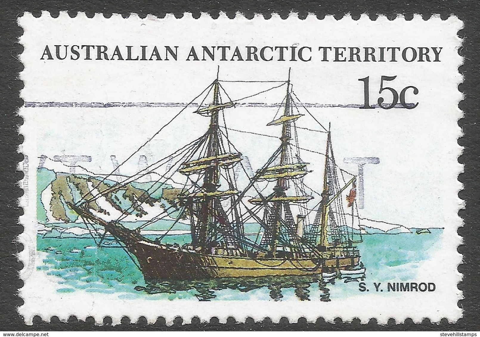 Australian Antarctic Territory. 1979 Ships. 15c Used. SG 42 - Used Stamps