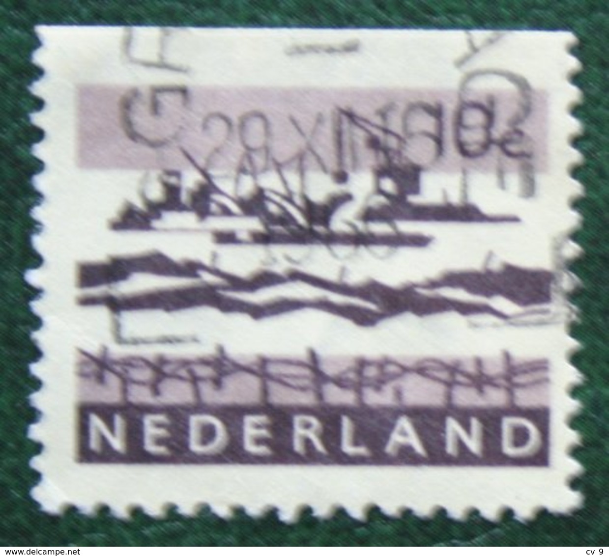 10 Ct Combinatie Booklet Stamp NVPH 794G (Mi 800 X X Do) 1966 Used Gebruikt Oblitere NEDERLAND / NIEDERLANDE - Markenheftchen Und Rollen