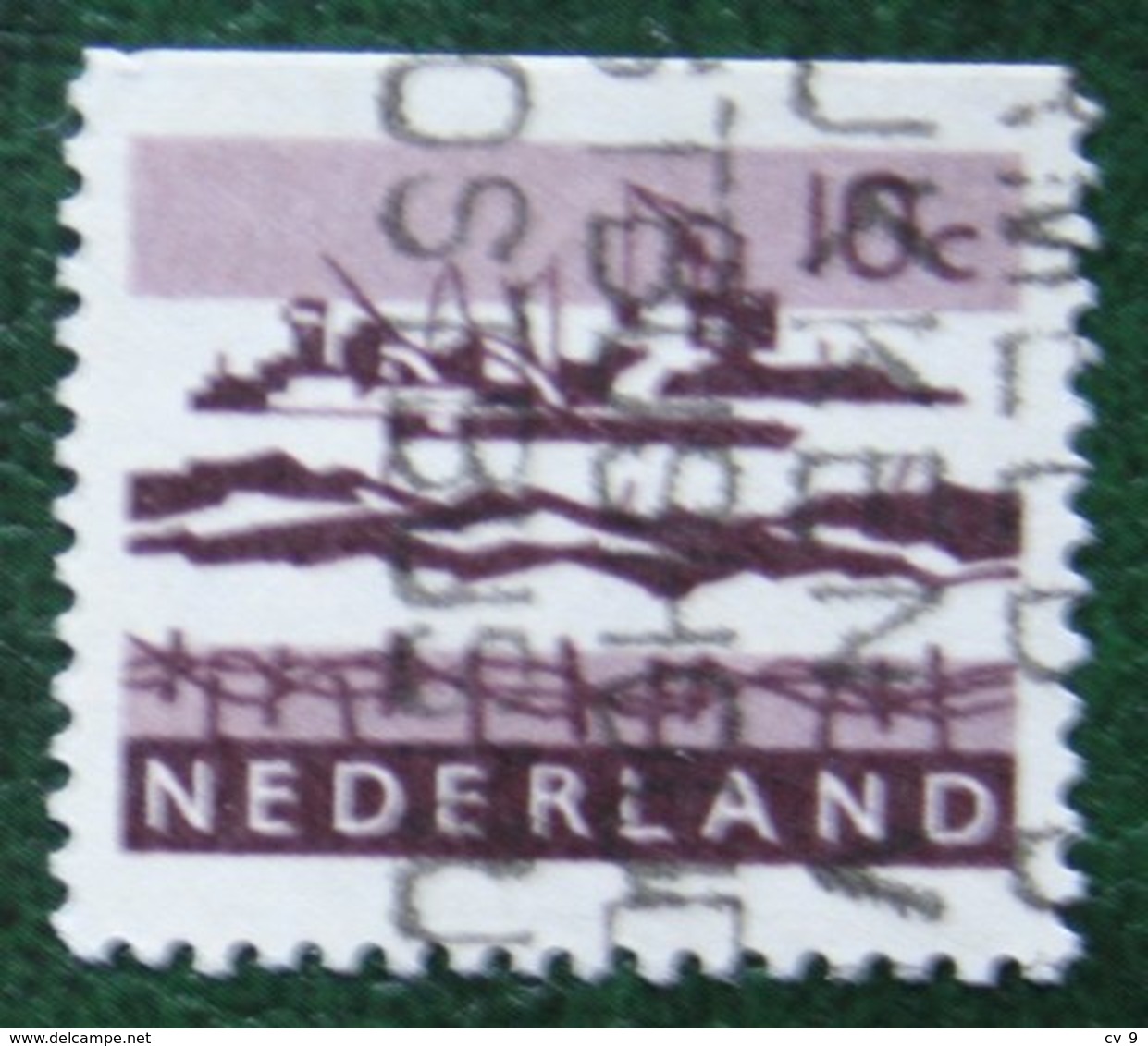 10 Ct Combinatie Booklet Stamp NVPH 794G (Mi 800 X X Do) 1966 Used Gebruikt Oblitere NEDERLAND / NIEDERLANDE - Markenheftchen Und Rollen