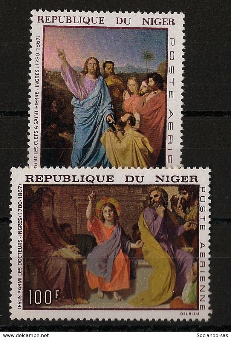 Niger - 1967 - Poste Aérienne PA N°Yv. 76 à 77 - Ingres - Neuf Luxe ** / MNH / Postfrisch - Autres & Non Classés