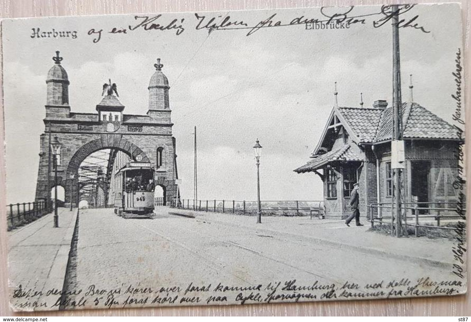 Germany Harburg Elbbrücke 1906 - Altri & Non Classificati