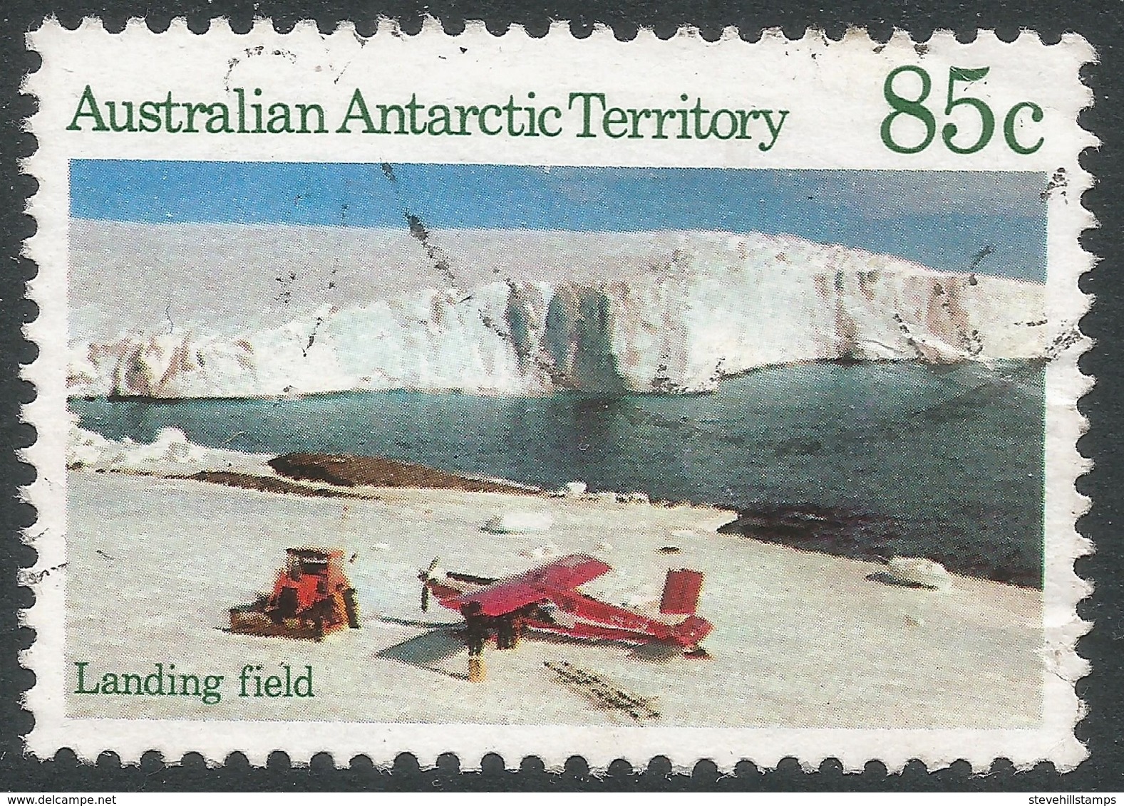 Australian Antarctic Territory. 1984 Antarctic Scenes. 85c Used. SG 75 - Used Stamps